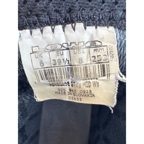 Lowa Renegade GTX Mid Women’s Size 8 Hiking Boots Gore-Tex Waterproof  Leather - Picture 7 of 9